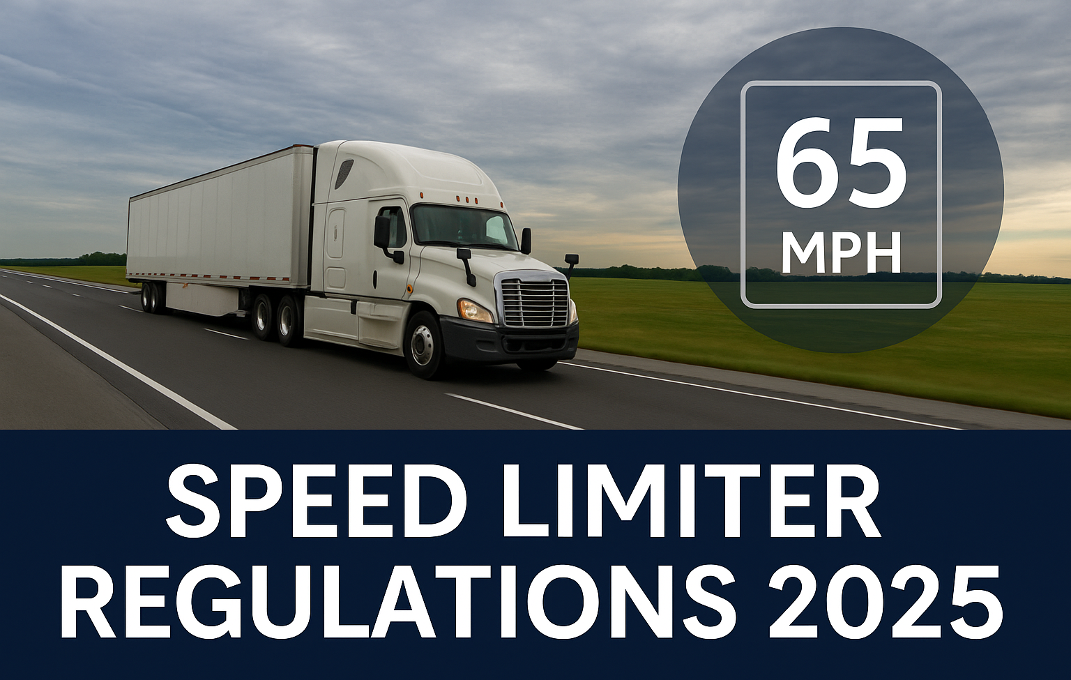 truck speed limiter regulations for commercial drivers in 2025