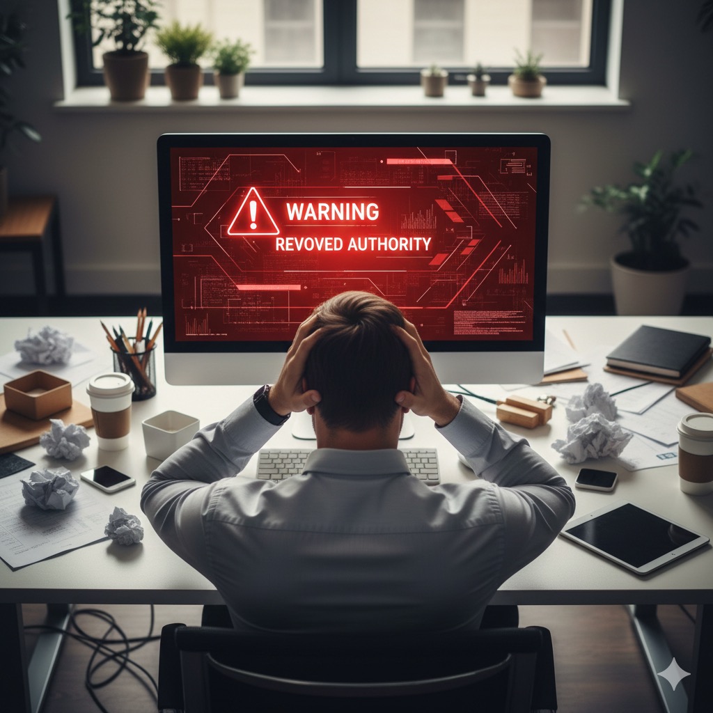 FMCSA revoked broker authority warning
