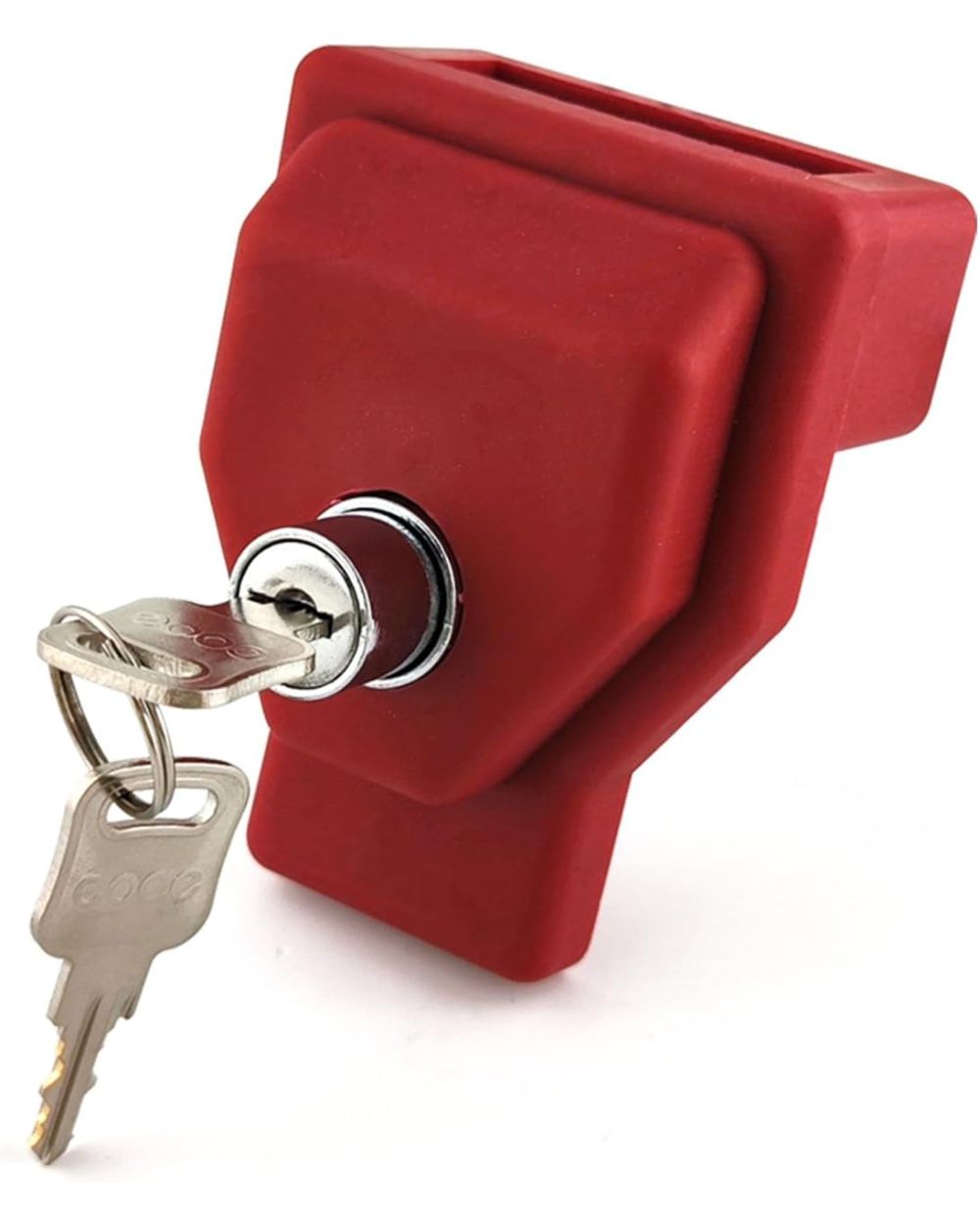 Plastic glad hand lock to prevent unauthorized trailer hookup
