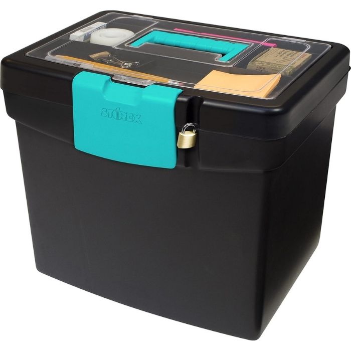 Storex File Storage Box for compliance documents