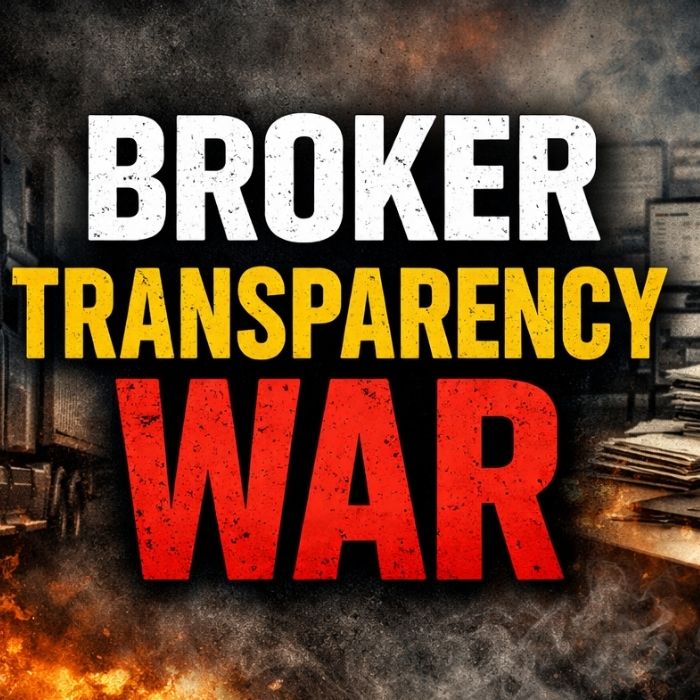 Broker transparency war highlighting FMCSA 49 CFR 371.3 rate disclosure rights