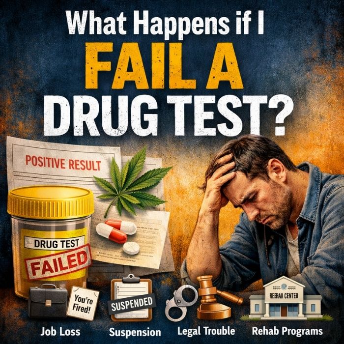 Owner-operator truck driver sitting in semi truck cab after failing a DOT drug test