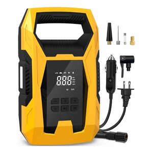Portable air compressor for truck drivers