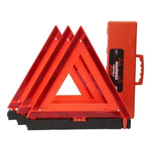 Emergency reflective triangles for trucks